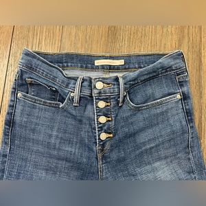 BUTTON 311 SHAPING ANKLE SKINNY WOMEN'S JEANS - Size 28